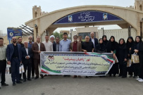 مدرسان دانشگاه علمی کاربردی آران و بیدگل از مرکز تاسیسات هسته‌ای نطنز بازدید کردند