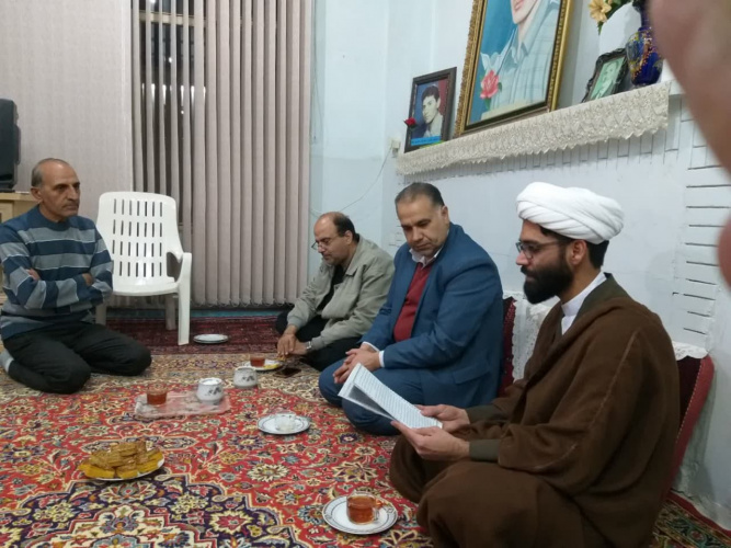 دیدار با خانواده شهدای دانشجو  برگزار شد